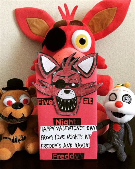 Fnaf Valentines Day Box My Son Was So Happy After We Were Done