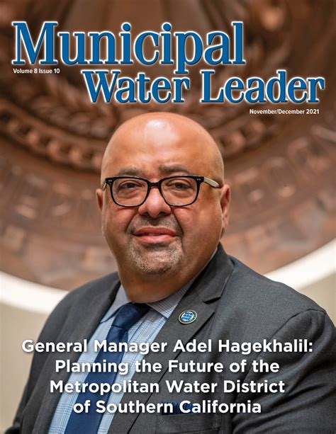 Volume 8 Issue 10 Novdec 2021 Municipal Water Leader Magazine