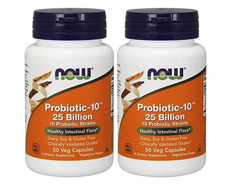 Now Supplements Probiotic 10â„¢ 25 Billion With 10 Probiotic Strains