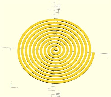 Free Scad File Archimedean Spiral Module・3d Print Design To Download・cults