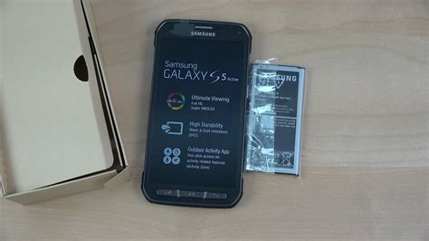 Samsung Galaxy S5 Active Unboxing 4k Youtube