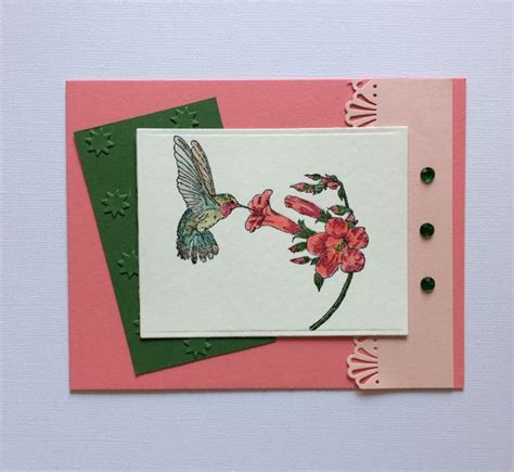 Fs549 Hummingbird By Sweet Irene Cards And Paper Crafts At