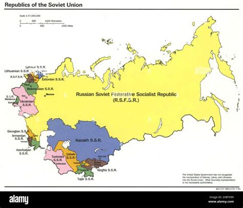 Mapa De La Unión Soviética Fotografías E Imágenes De Alta Resolución