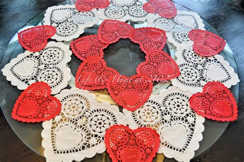 Life And Home At 2102 Easy Valentine Doily Crafts