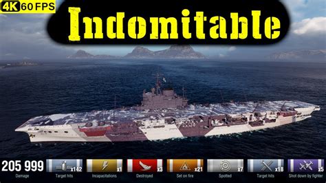 World Of Warships Indomitable Replay 3 Kills 2056k Dmgpatch 1280
