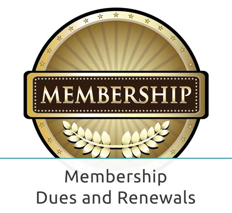 Membership Dues and Renewals