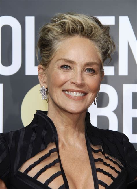 Her strict father was a factory worker, and her mother was a homemaker. SHARON STONE at 75th Annual Golden Globe Awards in Beverly ...