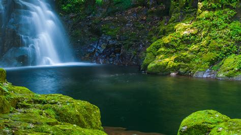 We present you our collection of desktop wallpaper theme: Nature Images HD - Akame Shijuhachi Waterfall Japan - HD ...