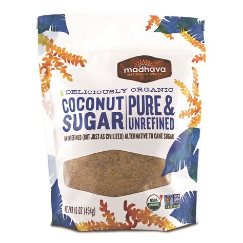 Sugar Coconut Organic 16 Oz Madhava Bulk Nuts 4 You