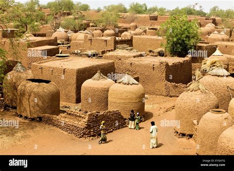 Niger Central Niger Tahoa From Rooftop Of Its World Famous Friday