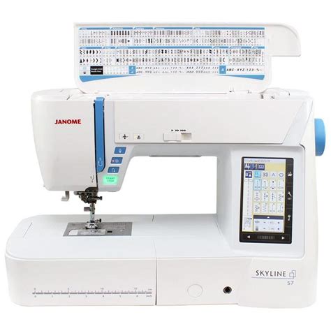 50 page complete instruction manual. Janome SKYLINE S7 sewing machine