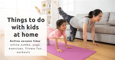 Exercises To Do At Home For Kids