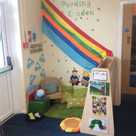 Reading Garden Eyfs Reading Corner Classroom Reading Garden Reading