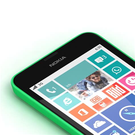 3d Model Nokia Lumia 630 Green