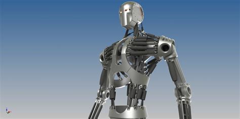 313 Humanoid Robot Skeleton Human Robotic Free Download 3d Models