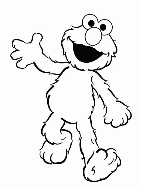 Elmo Coloring Pages Printable Free - Coloring Home