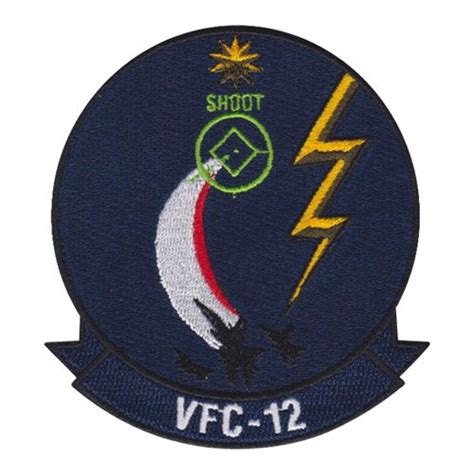 Vfc 12 Custom Patches Fighter Squadron Composite Twelve Patches