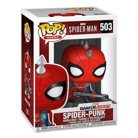 Marvel Funko Pop Vinyl 503 Spider Punk Geekvault