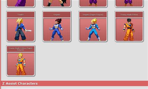 Fusion reborn, and he appears in several other dragon ball media. 3DS Dragon Ball Z Extreme Butoden - Playable Characters ...