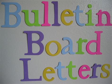 5 Best Images Of Free Printable Cut Out Letters For Bulletin Board