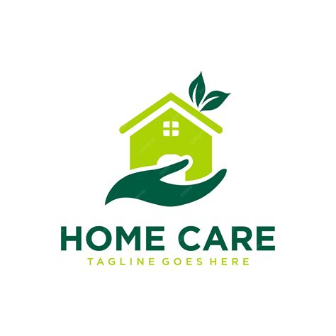 Premium Vector Home Care Logo Design