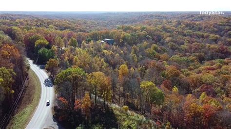 Brown County Indianas Fall Colors By Air