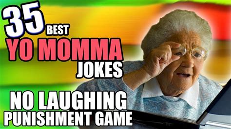 Best Yo Momma Jokes No Laughing Game Youtube