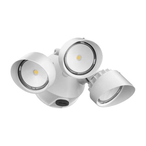 Floodlight mounting accessory to attach olwx1 wall pack by a yoke. Lithonia Lighting OLF 3RH White Outdoor Integrated LED ...