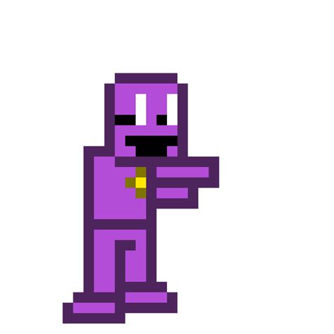 Purple Guy Sprites By Zippyzappybear On Deviantart