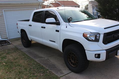 To get more information about the model go to toyota tundra. Bronze methods on white TRD Pro | Toyota Tundra Forum