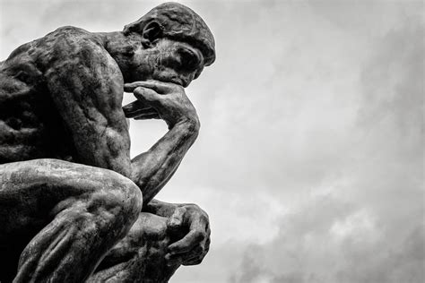 Thinking Man By Federico Venuda [] [the Thinker] By Rodin Thinking Man Statue Thinking Man