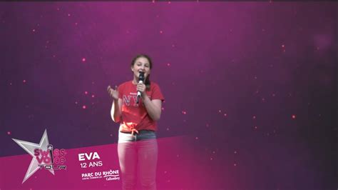 Eva 12 Ans Swiss Voice Tour 2022 Parc Du Rhône Collombey Youtube