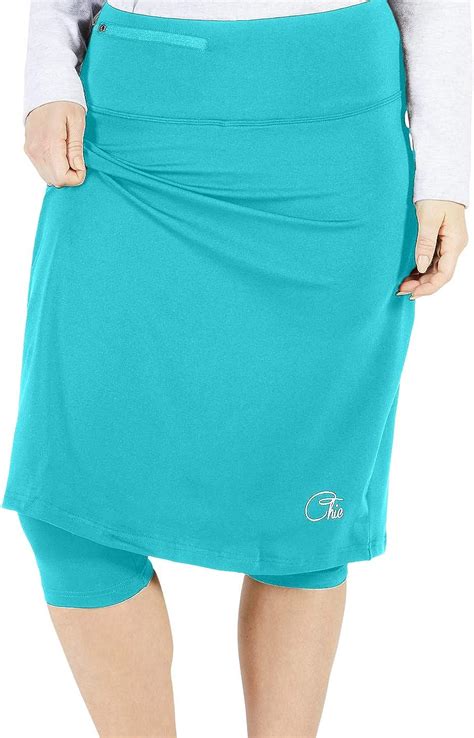 Chic Extreme Comfort Athletic Skirt With Attached Leggings