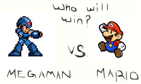 Megaman Vs Mario By Number1megamanfan On Deviantart