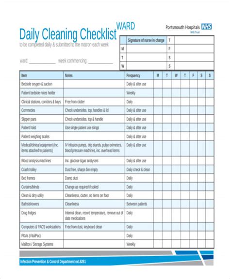 The following items are important to check on all fire extinguishers monthly at the facility and to document on this form. 32 Checklist Templates in PDF | Free & Premium Templates