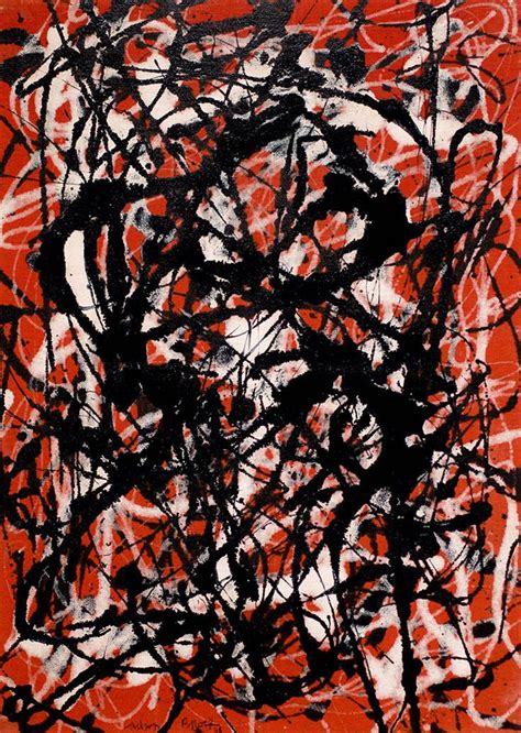 Jackson Pollock Free Form 1946 Jackson Pollock Art Pollock