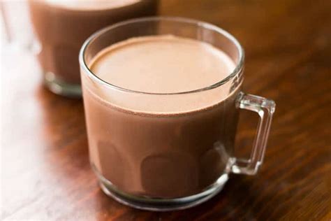 Easy Hot Chocolate Recipe Made With Cocoa Just 4 Ingredients