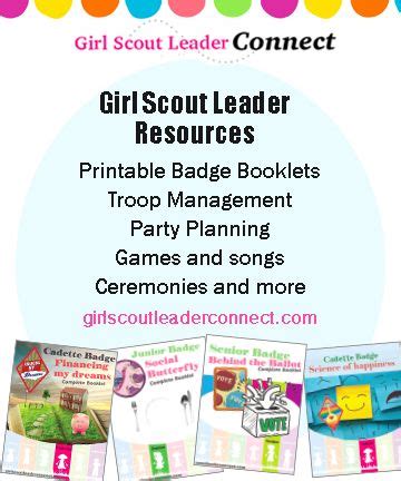 Girl Scout Leader Connect Is A Place For Girl Scout Leaders To Get Girl Scout Ideas With Step By