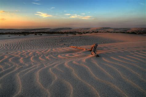 Sunset At Birubi Beach Sand Dunes 3 By Mike Salway