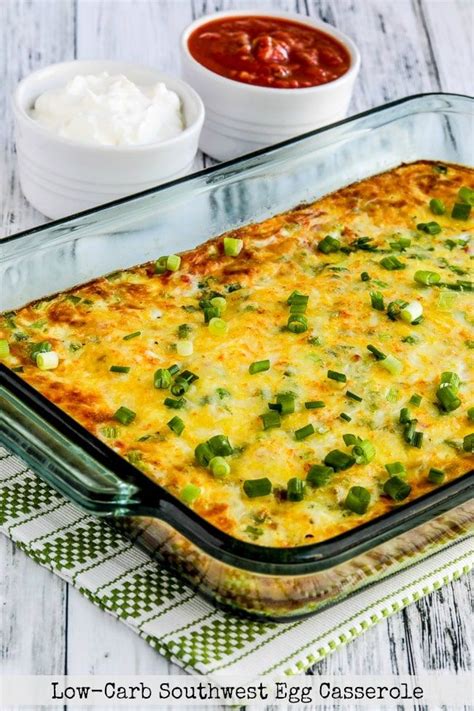 Low carb breakfast casserole this is a great breakfast casserole that reheats really well. Low-Carb Southwest Egg Casserole uses ingredients you ...