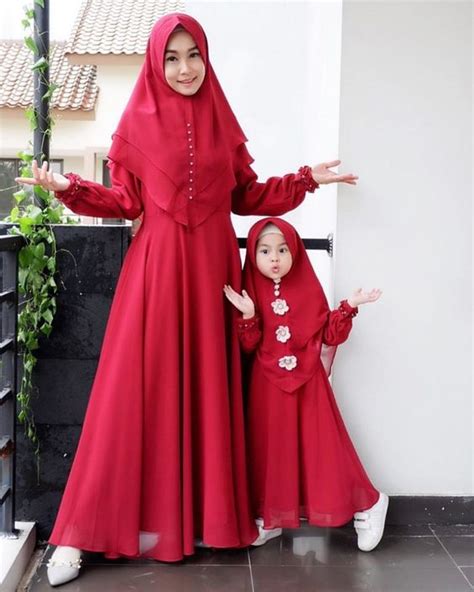 Model Baju Gamis Couple Ibu Dan Anak Perempuan Radea