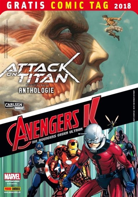 Avengers Attack On Titan Gratis Comic Tag 2018 1 Issue