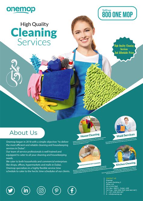Cleaning Services Flyer On Behance