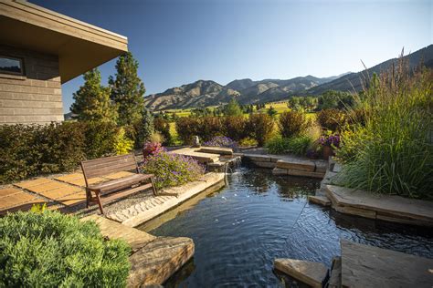 The Zen Of A Water Feature In Your Bozeman Or Big Sky Mt Backyard