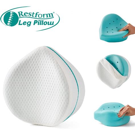 restform leg pillow s adapte aux contours de vos jambes genoux et cuisses