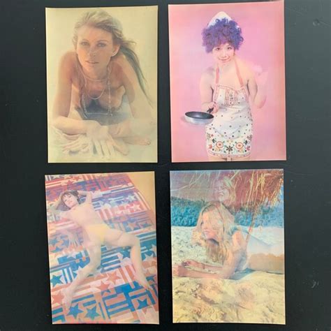Vintage Lenticular Nude Non Nude Postcards 3D Novelty Etsy Australia