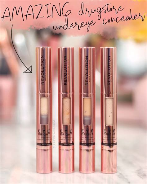 Review And Swatches Of The Makeup Revolution Eye Bright Concealer In