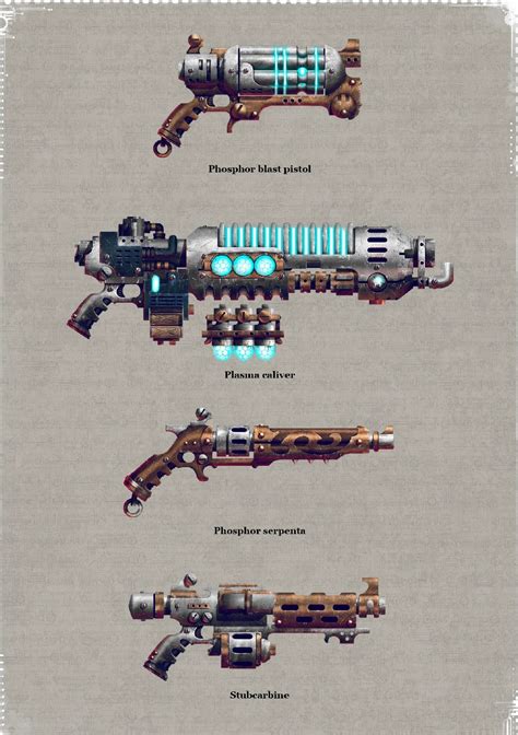 List Of Warhammer 40k Weapon Types References