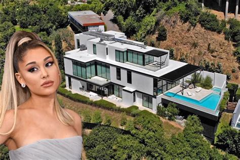 Closer Look At Ariana Grandes New Massive Mansion