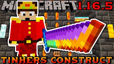 Tinkers Construct 1165 Custom Tools And Weapons Minecraft Mod